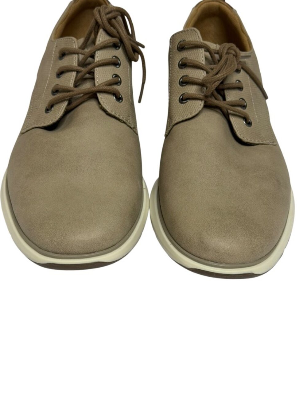 Artefact Mens Shoes Loafers Oxford Derby Leather Mesh Tan 13 - Picture 6 of 10